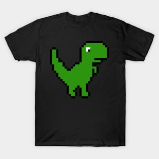 Retro Pixel Dinosaur T-Shirt